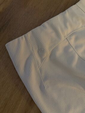 FP Movement by Free People Cream Ribbed Track Pants